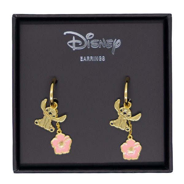 Disney - Lilo & Stitch (2025) - Stitch Flower Hoop Earrings - Packshot 4