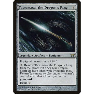Magic: The Gathering - TCG - Champions of Kamigawa - Tatsumasa, the Dragon's Fang 270 Foil