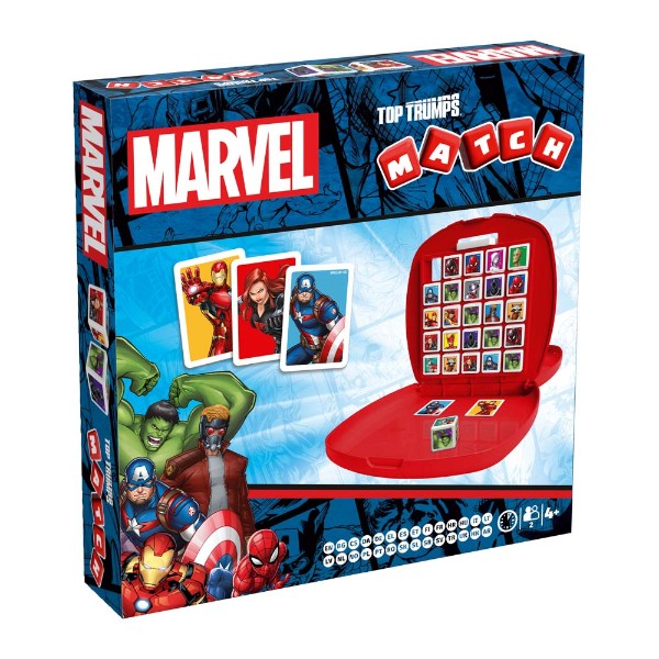 Top Trumps - Marvel Universe Match - Board Game - Packshot 1