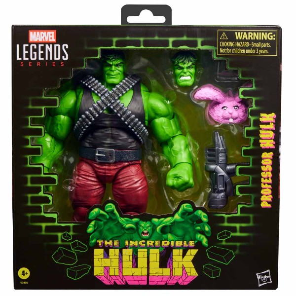 Marvel – Hulk - Professor Hulk Marvel Legends Deluxe Action Figure - Packshot 2