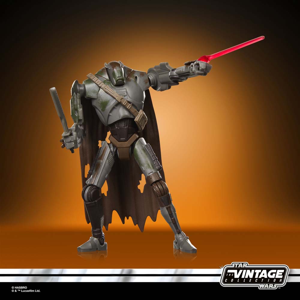 The Mandalorian and Grogu - The Vintage Collection - Mercenary Droid Action Figure - Packshot 6