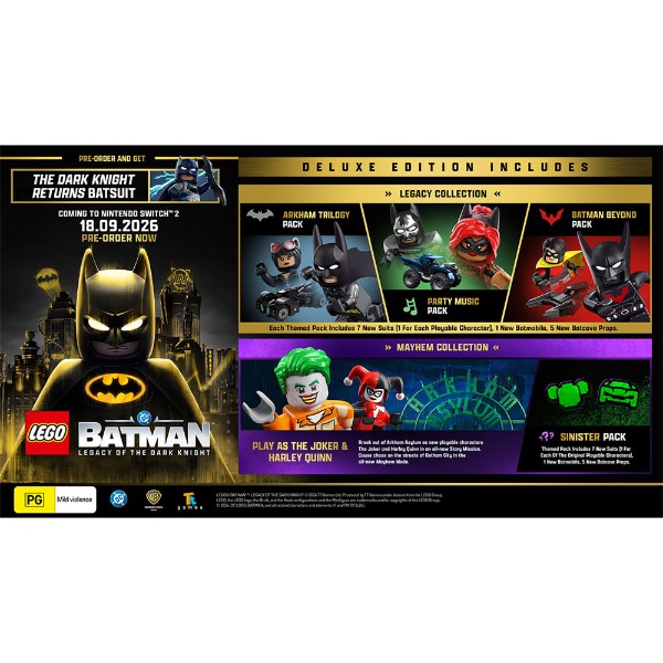 LEGO Batman: Legacy of the Dark Knight Deluxe Edition - Packshot 2