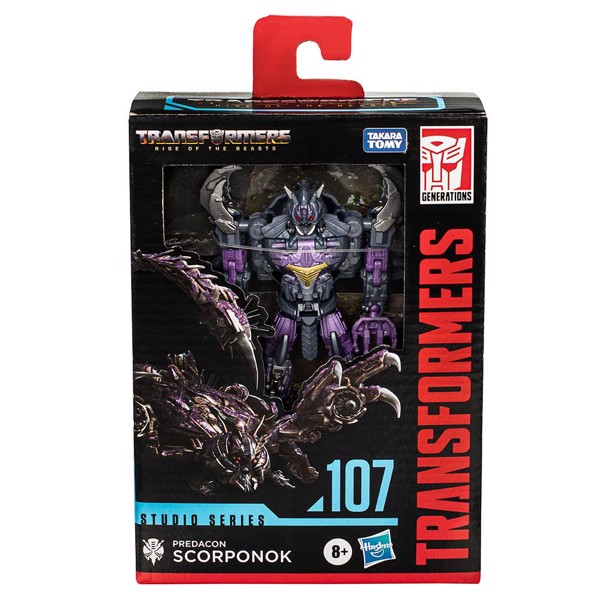Transformers Rise of the Beasts Studio Series 107 Predacon Scorponok