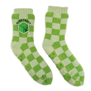 Minecraft - Creeper Kids Fleece Socks