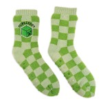 Minecraft - Creeper Kids Fleece Socks - Packshot 1