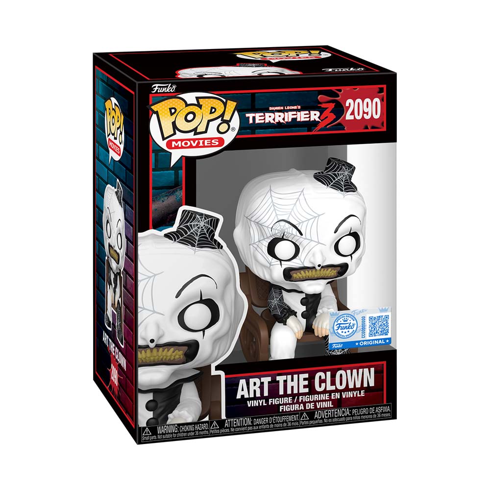 Terrifier - Art the Clown on Rocking Chair Pop! Vinyl Figure - Packshot 2