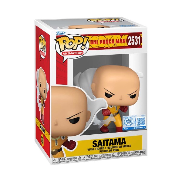 One Punch Man - Saitama (Punching) Pop! Vinyl Figure - Packshot 2