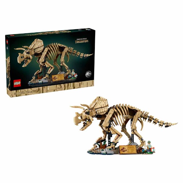 Jurassic Park – LEGO Dinosaur Fossils: Triceratops #77985 - Packshot 6