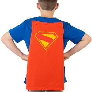 DC Comics - Superman 2025 - Classic Superman Shield (with Cape) Kids T-Shirt