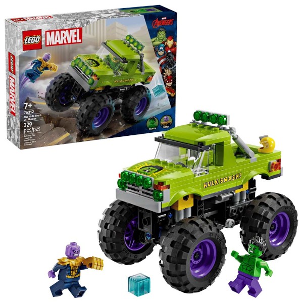 Marvel - The Hulk - LEGO The Hulk Truck vs. Thanos #76312 - Packshot 4