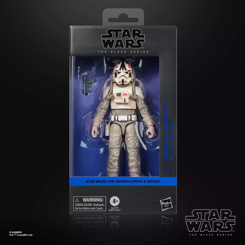 The Mandalorian - The Black Series - Imperial Remnant AT-AT Driver Action Figure - Packshot 3