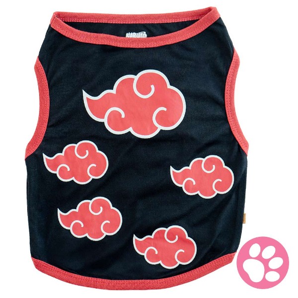 Naruto - Akatsuki Red Cloud Pet T-Shirt - Packshot 1