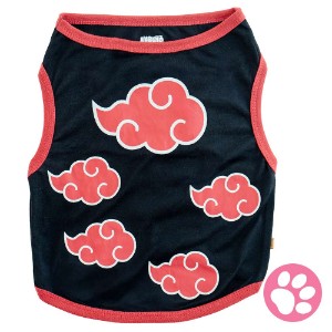 Naruto - Akatsuki Red Cloud Pet T-Shirt