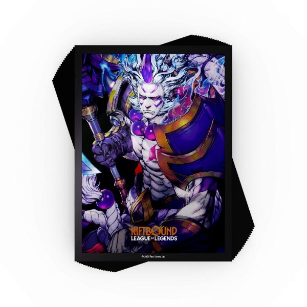 League of Legends - TCG - Riftbound Spiritforged Sleeves - Spirit Blossom Darius - Packshot 1