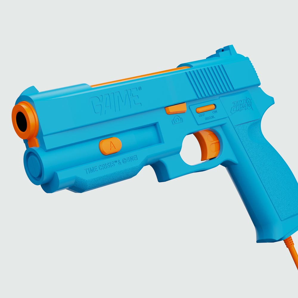 G’AIM’E Time Crisis Gun Controller Set Premium Pack (1 Gun) - Packshot 4
