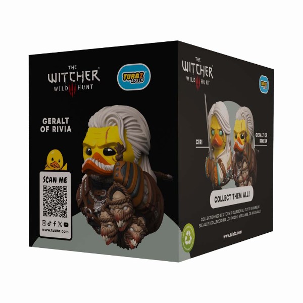 The Witcher - Geralt of Rivia TUBBZ (Boxed Edition) Figure - Packshot 6