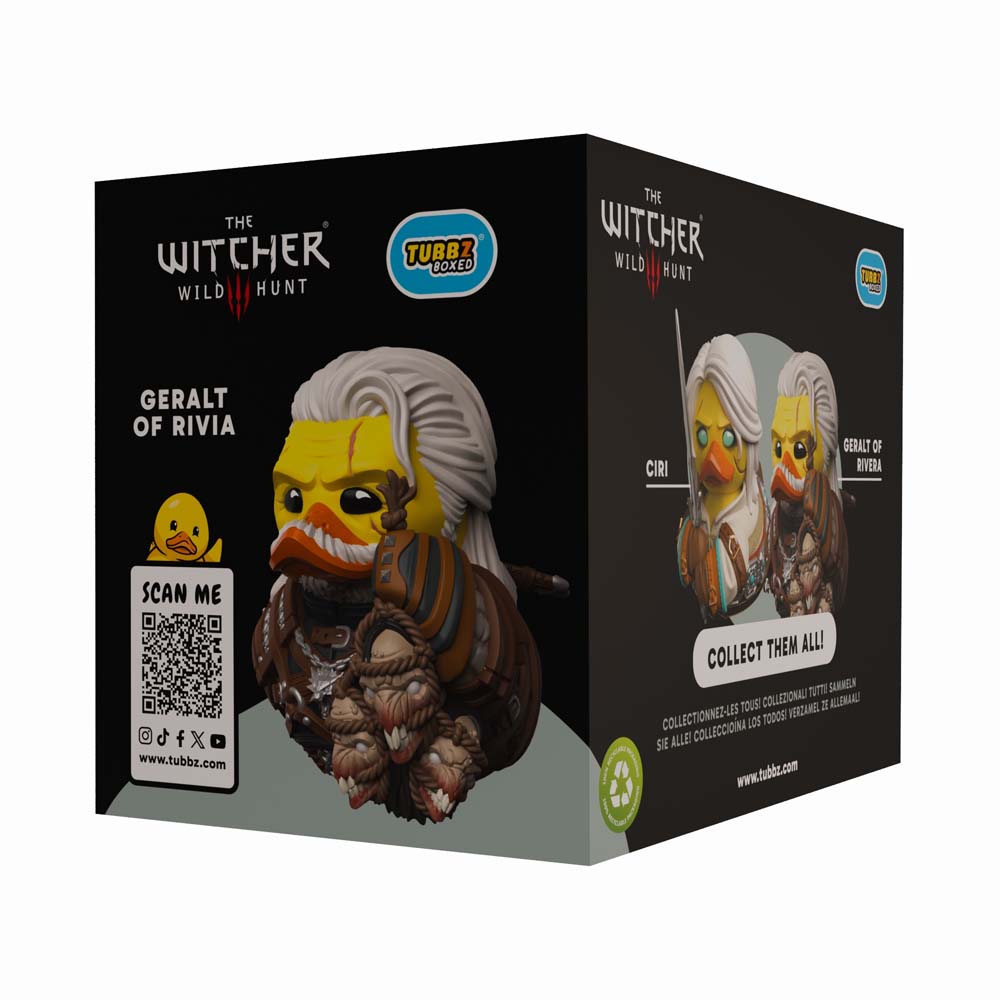 The Witcher - Geralt of Rivia TUBBZ (Boxed Edition) Figure - Packshot 6