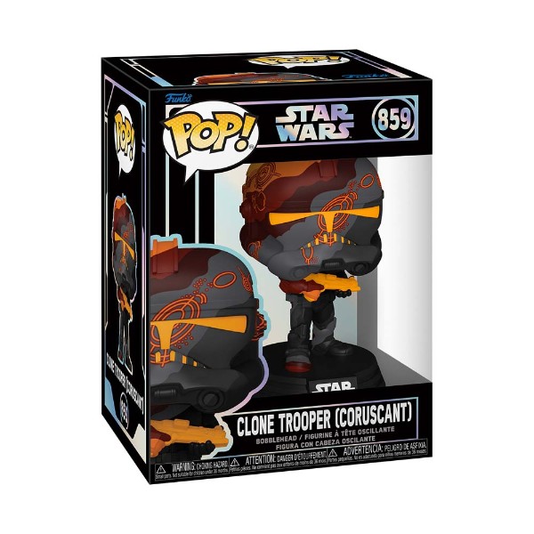 Star Wars - Clone Trooper (Coruscant) Pop! Vinyl Figure - Packshot 2
