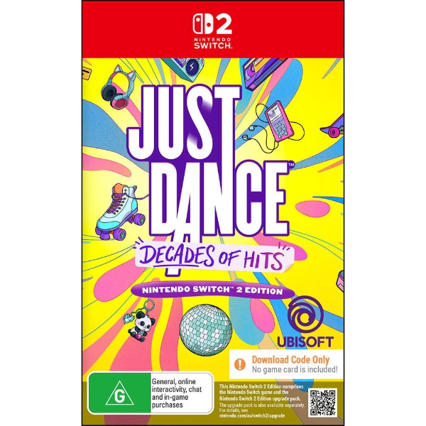Just Dance: Decades of Hits (Code-In-A-Box) - Packshot 1