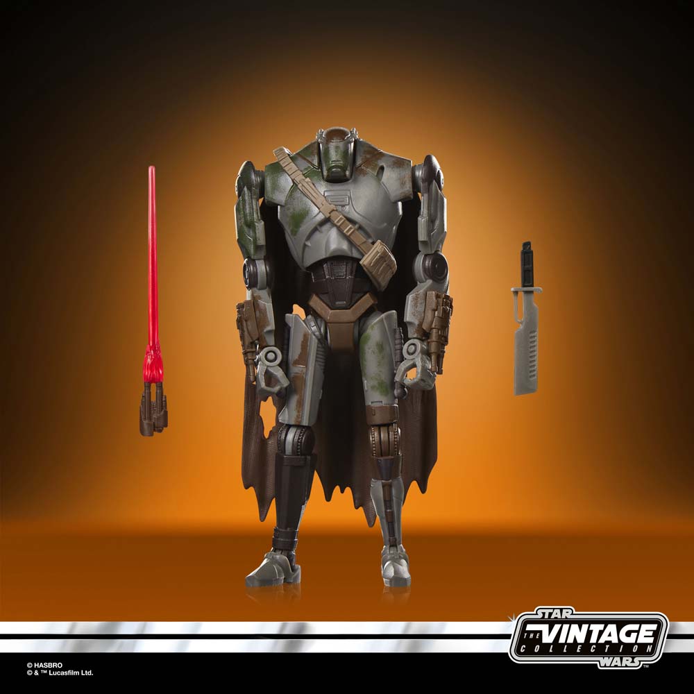 The Mandalorian and Grogu - The Vintage Collection - Mercenary Droid Action Figure - Packshot 2