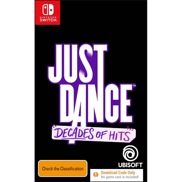 Just Dance: Decades of Hits (Code-In-A-Box) - Packshot 1