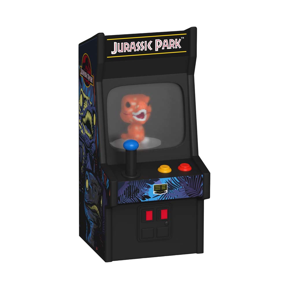 Jurassic Park - Raptor Bitty Pop! Arcade Display Vinyl Figure - Packshot 3