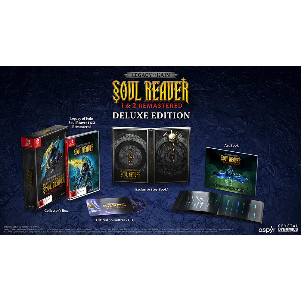 Legacy of Kain: Soul Reaver 1&2 Remastered - Deluxe Edition - Packshot 2