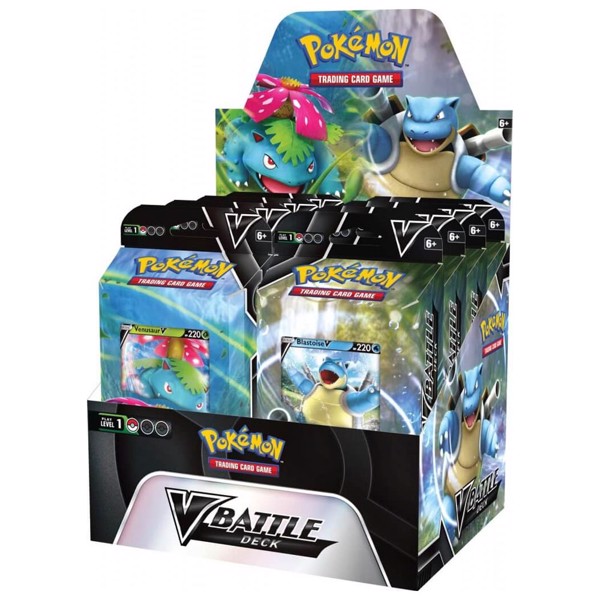 Pokemon TCG: Venusaur V & Blastoise V Battle Deck - Packshot 1