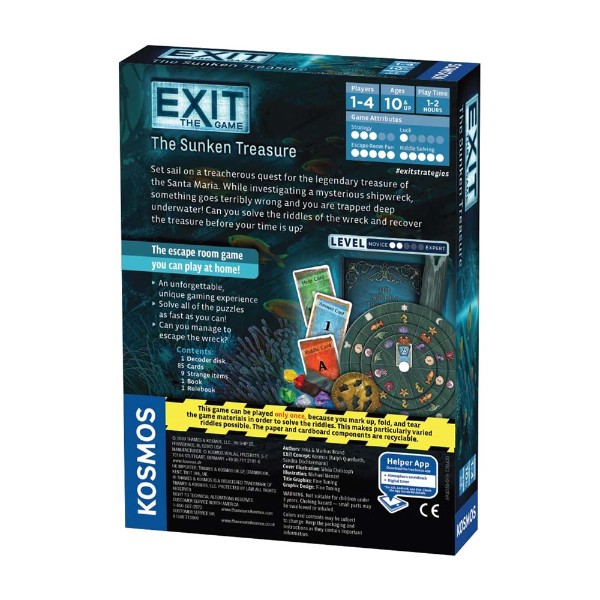 Exit the Game - The Sunken Treasure - Packshot 3