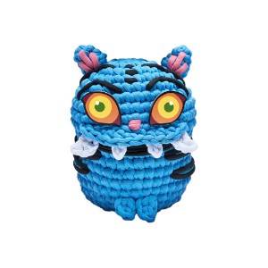 Netflix - KPop Demon Hunters - The WOOBLES Derpy Tiger Crochet Kit