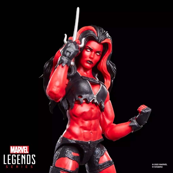 Marvel - Red She-Hulk Marvel Legends Action Figure - Packshot 3