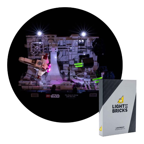 Light My Bricks - Star Wars - Death Star Trench Run Diorama (LEGO #75329) Light Kit - Packshot 1