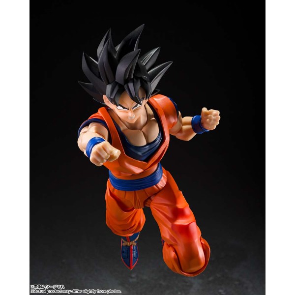 Dragon Ball Z - Son Goku (Kind-hearted Saiyan) S.H.Figuarts Action Figure - Packshot 6