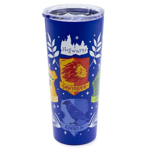 Harry Potter - Hogwarts House Shields Premium Travel Mug - Packshot 1