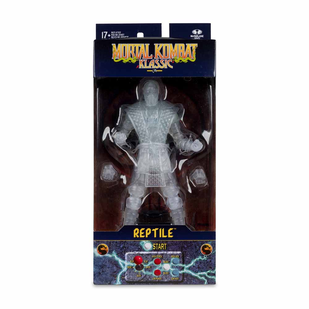 Mortal Kombat – Klassic Reptile (Invisible) 7” Action Figure - Packshot 6