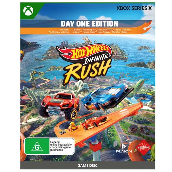 Hot Wheels Infinite Rush - Day One Edtion - Packshot 1