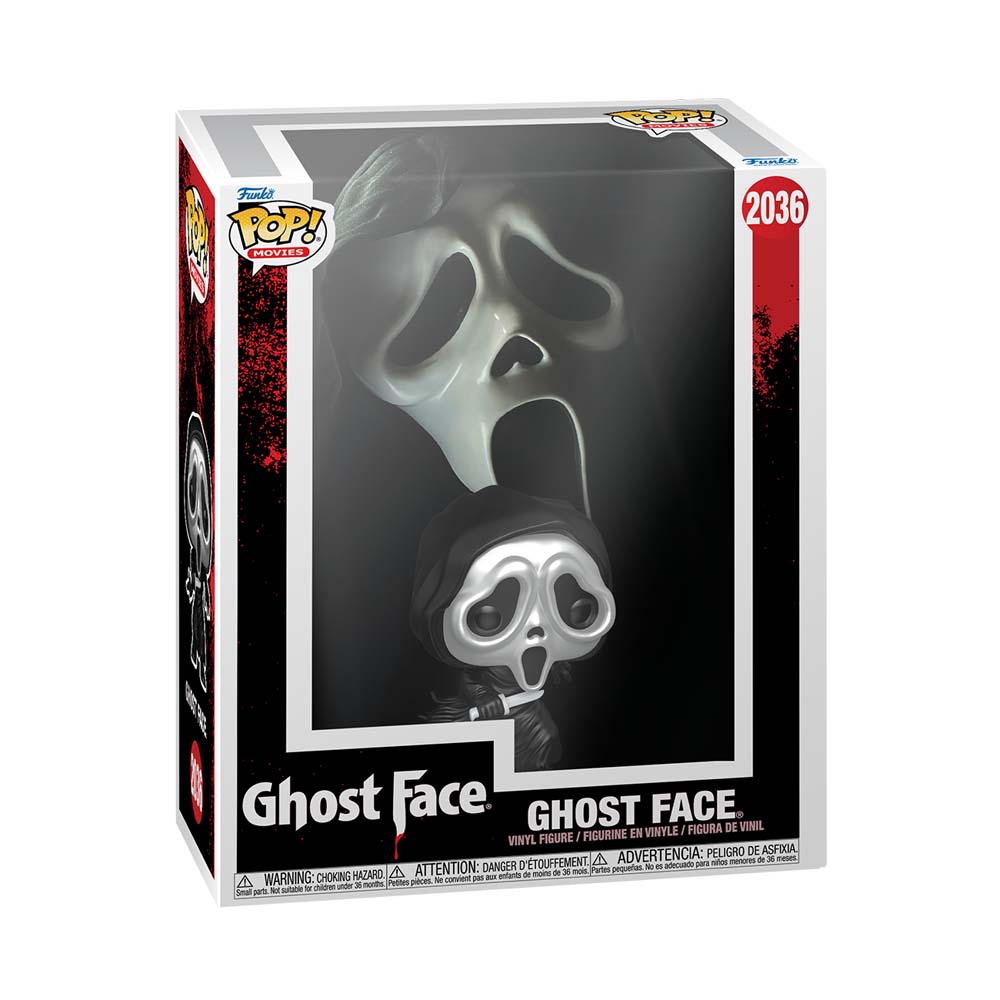 Scream - Ghost Face Metallic Pop! VHS Cover - Packshot 2