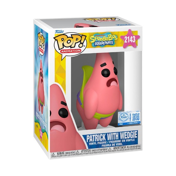 SpongeBob SquarePants - Patrick with Wedgie Pop! Vinyl Figure - Packshot 3
