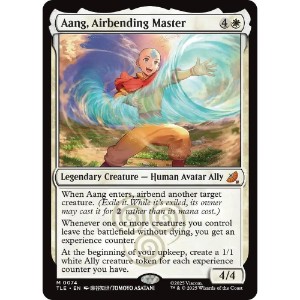 Magic: The Gathering - TCG - Avatar: The Last Airbender: Eternal-Legal - Aang, Airbending Master Normal 74 - NM/M