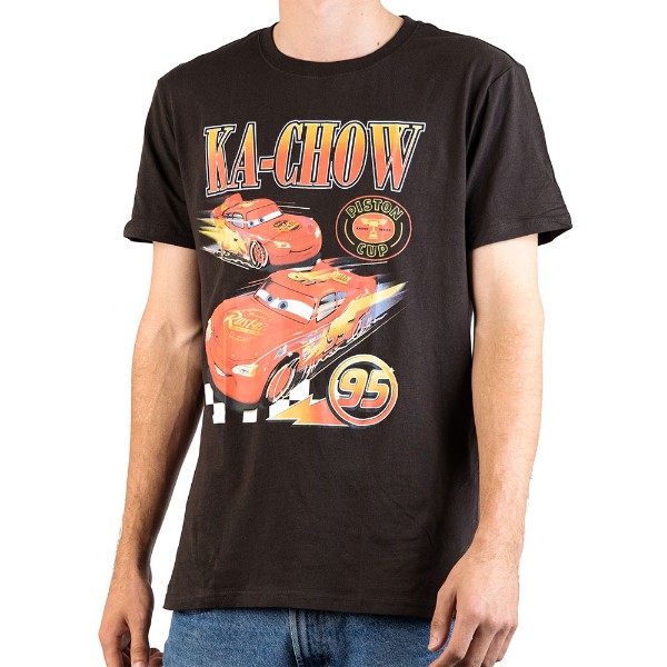 Disney Cars Lighting McQueen KA-CHOW T-Shirt Clothing ZiNG