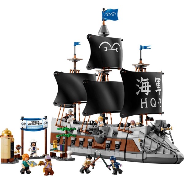 Netflix - One Piece - LEGO Garp's Marine Battleship #75646 - Packshot 1
