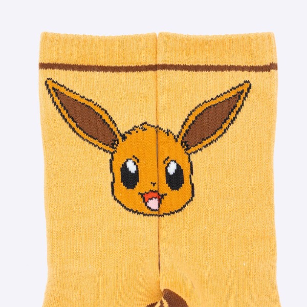 Pokemon - Eevee Face Sport Socks - Packshot 3
