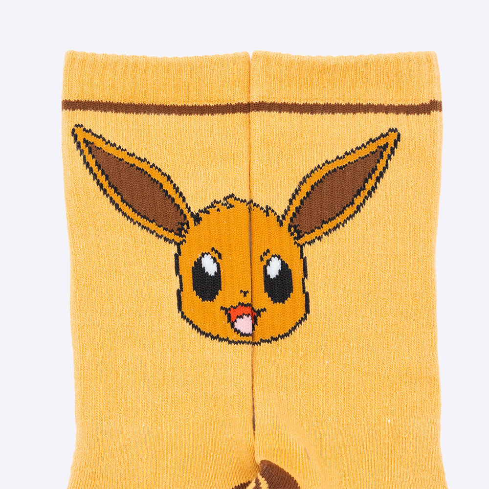Pokemon - Eevee Face Sport Socks - Packshot 3