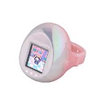 Tamagotchi - Tamagotchi Ring - Pink & White Pearl