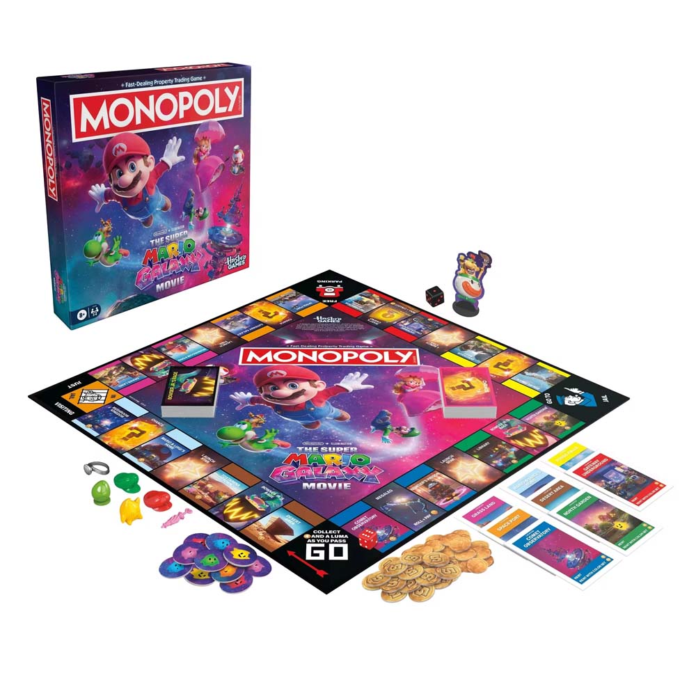 Monopoly - Super Mario Galaxy Movie Edition - Packshot 3