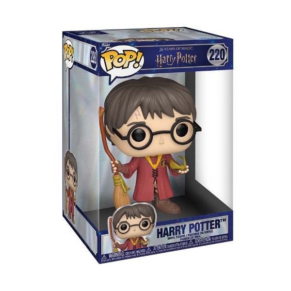 Harry Potter - Harry Potter with Nimbus 2000 10" Pop! Vinyl Figure - Packshot 2