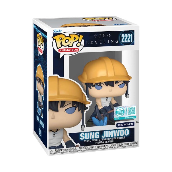 Solo Leveling - Sung Jinwoo (Mining) Pop! Vinyl Figure (Supreme Limited Edition) - Packshot 2
