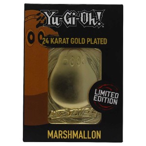 Yu-Gi-Oh! - Marshmallon 24k Gold Plated Metal Card