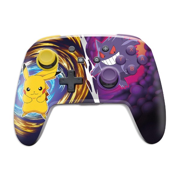 PowerA - Enhanced Wireless Controller for Nintendo Switch - Pikachu vs. Gengar - Packshot 1