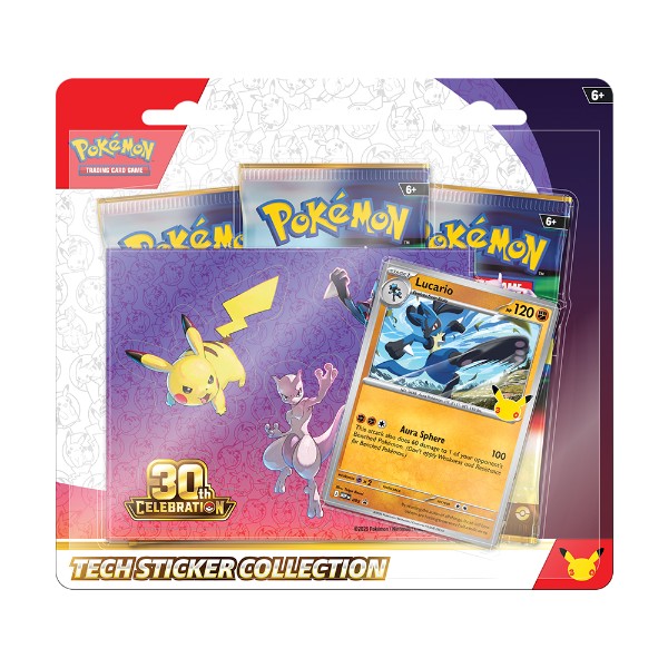 Pokemon - TCG - 30th Celebration Tech Sticker Collection - Packshot 2